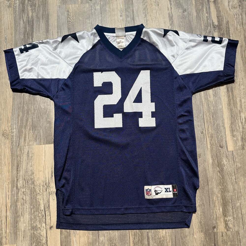 Vintage Reebok Dallas Cowboys Marion Barber #24 NFL Jersey Youth XL